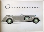 Preview: Mercedes-Benz 540 K Modellprogramm 1939 Original Automobilprospekt (5233)